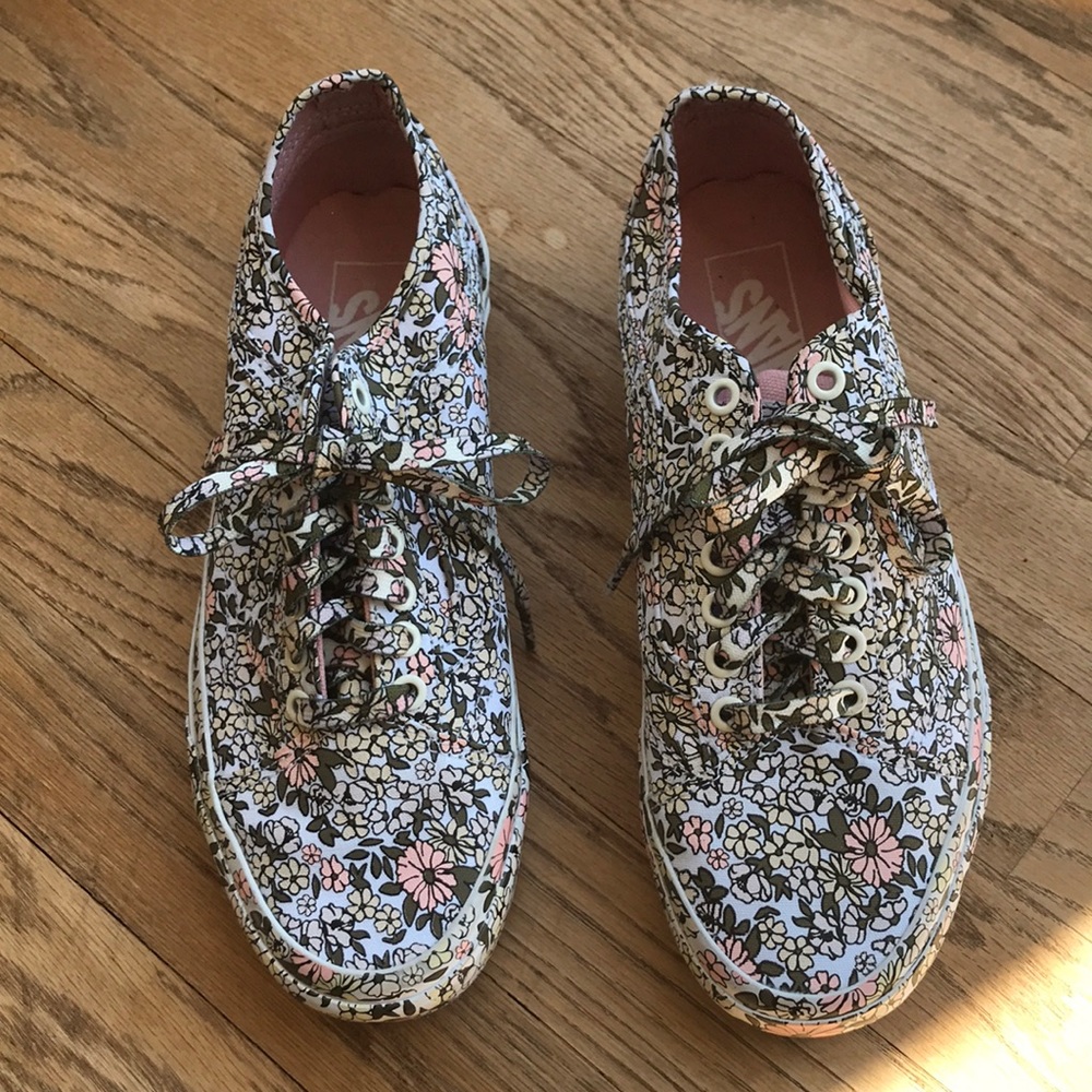 Vans floral print